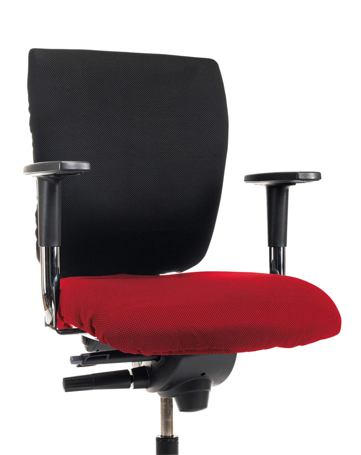 Bürostuhlbezug für die SITZFLÄCHE (Grösse Standard) - Sitzflächengrösse ca. 40-52 cm Breite und ca.