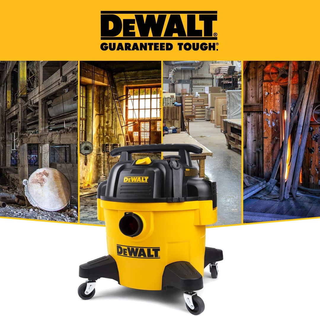 DEWALT EUDXV23P, 23L Nass-/Trockensauger, Poly, Gelb, 1150 W, 23 liters