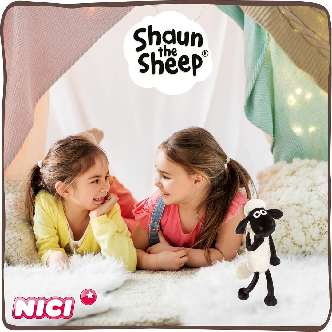 NICI Kuscheltier Shaun das Schaf 25 cm – Schaf Plüschtier für Mädchen, Jungen & Babys – Flauschiges