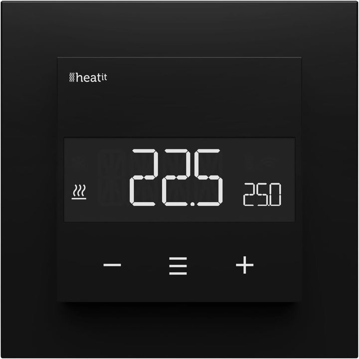 Heatit Z-TRM6 Z-Wave Plus Thermostat Raumregler mit EXT. Sensor für Fussbodenheizung elektrisch und