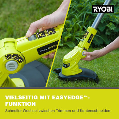 RYOBI RLT183222S Ryobi-RLT183222S 18V Rasentrimmer, 2 x 2,5 Ah, Schnittbreite 25/30 cm [ 5133004429]