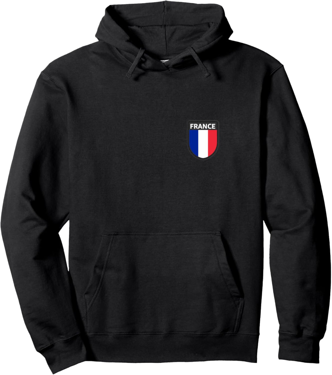 Flagge Frankreich Pullover Hoodie