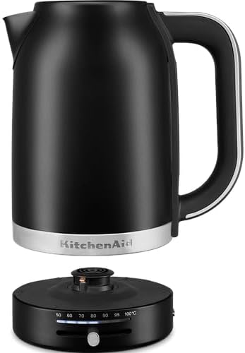 KitchenAid Wasserkocher mit Temperatureinstellung von 50 bis 100°C - Teekocher mit Temperaturanzeige