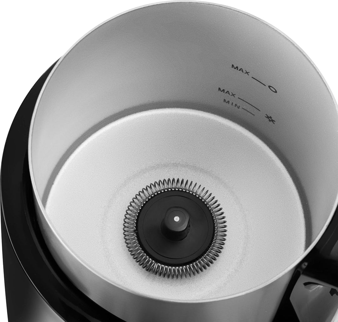 Milchaufschäumer und Heizgerät, 650 W, Schwarz