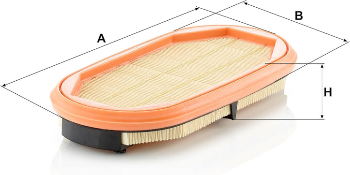 MANN-FILTER CF 2631 Luftfilter – Sekundärfilter Element – Für Nutzfahrzeuge