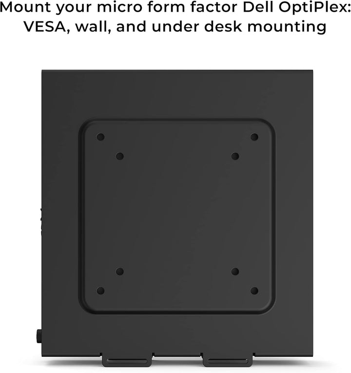 HumanCentric Mount Kompatibel mit Dell OptiPlex Micro Form Factor Gehäuse, VESA, Untertisch und Wand