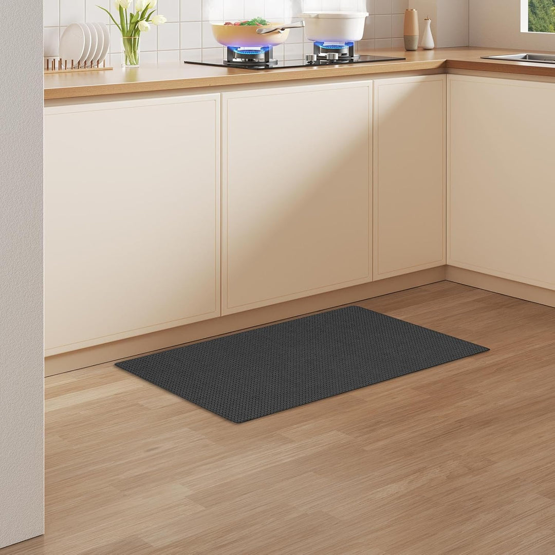 Kitchen Mats, Floor Cushion Rugs, Waterproof Scratch, Small, Large, Resistant Design, Smooth Anti Fa