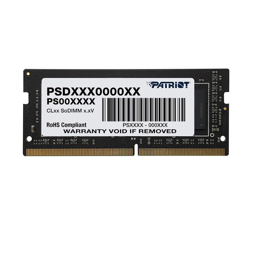 Patriot Signature Series DDR4 16GB (1 x 16GB) 3200MHz (PC4-25600) SODIMM Single Arbeitsspeicher 16GB