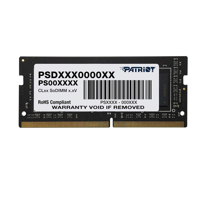 Patriot Signature Series DDR4 16GB (1 x 16GB) 3200MHz (PC4-25600) SODIMM Single Arbeitsspeicher 16GB