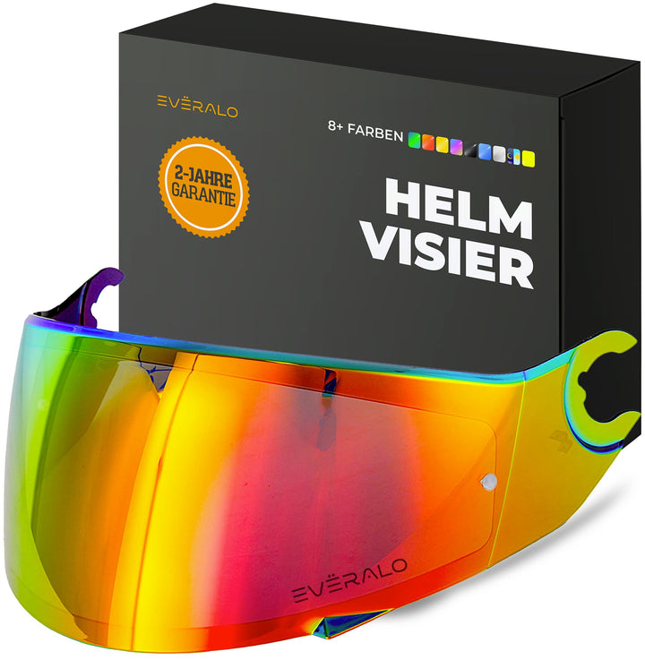 Everalo Kompatibel mit Shark Skwal 2 Visier - Spartan - Spartan 1.2 - Skwal - D Skwal - Helmvisier V