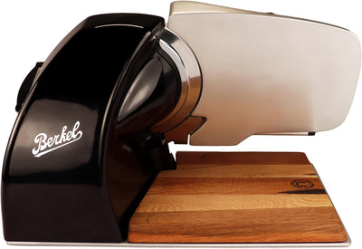 Berkel Aufschnittmaschine Home Line 200 Plus in schwarz - Küchenschneidemaschine inkl. Messerabnehme