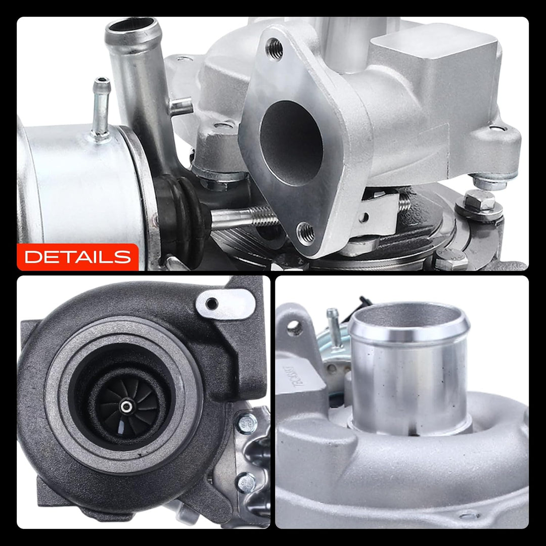 Frankberg Turbolader Kompatibel mit Mito 955 2009-2018 Aveo T300 2011-2015 Doblo 263 2010-Heute Fior