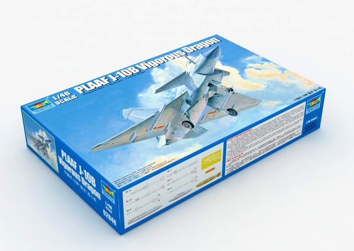 Trumpeter 02848 Modellbausatz PLAAF J-10B Vigorous Dragon