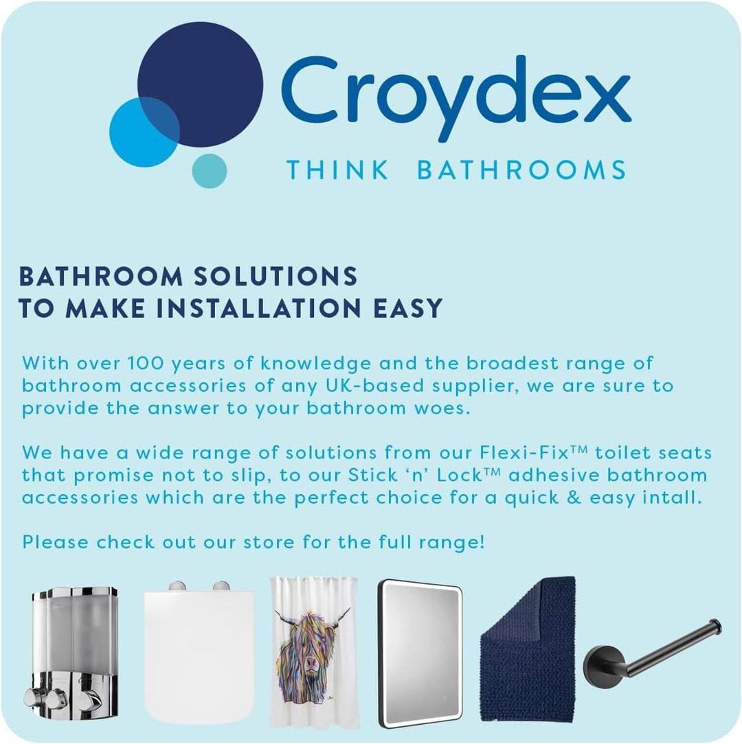 Croydex Massivholz-Toilettensitz, Pinie Antik