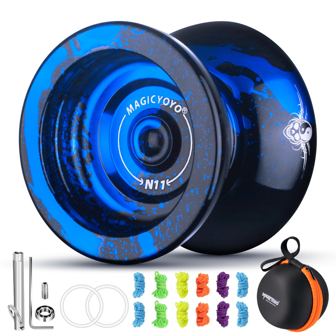 MAGICYOYO Responsive JoJo für Kinder, Professionelles YoYo N11 Plus mit Dual Purpose Modus, Metall J