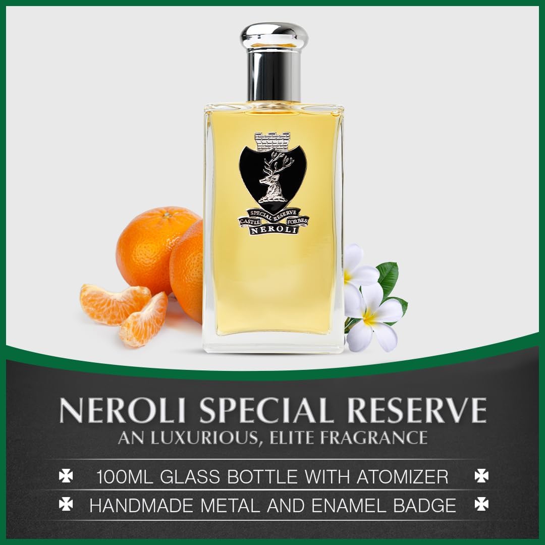 Castle Forbes Eau de Parfum Natural Spray Forbes Neroli, 1er Pack(1 x 500 g)
