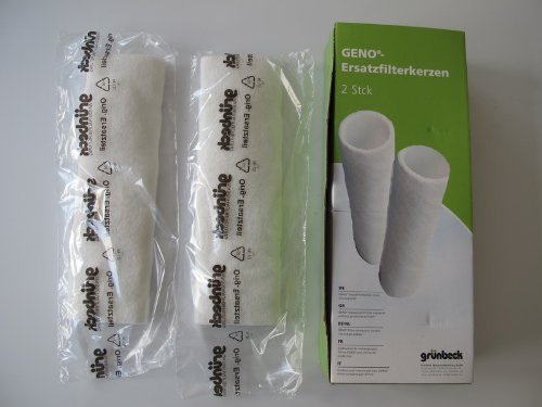 Grünbeck Ersatzfilter für Wasserfilter FS 1 1/4" 2er Pack (80 µm ohne Schutzglocke) *** (Filterhülse