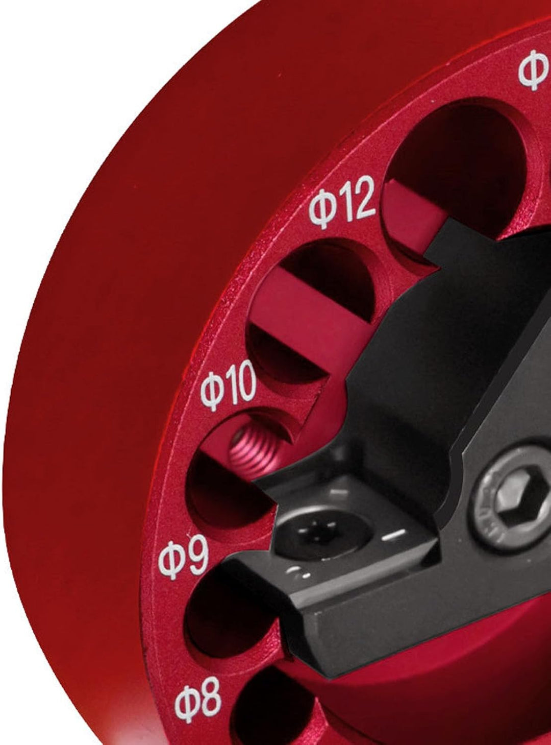 Dübelbohrmaschine Jig Kit, 8mm bis 20mm 8 Löcher einstellbare Dübelschneider Dübelplatte mit Hartmet