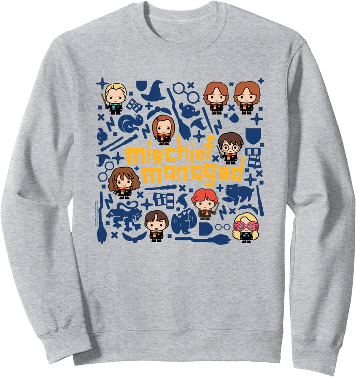 Harry Potter Mischief Managed Chibis Sweatshirt