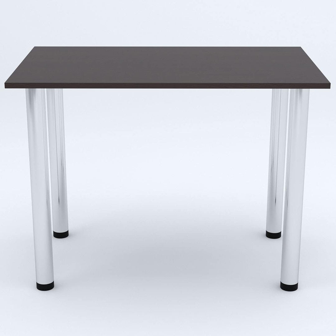 mikon 70x40 | Esszimmertisch - Esstisch - Tisch mit Chrombeinen - Küchentisch - Bürotisch | WENGE 70