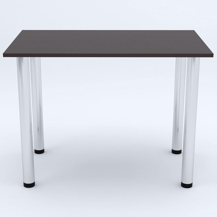 mikon 70x40 | Esszimmertisch - Esstisch - Tisch mit Chrombeinen - Küchentisch - Bürotisch | WENGE 70