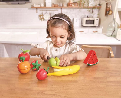 Hape Obst-Set | mit dem Obst-Set wird gesunde Ernährung zum Kinderspiel