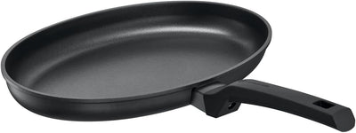 Schulte-Ufer Charisma i Fischpfanne, Aluminiumguss, Schwarz, 36 cm oval 36 cm oval Fischpfanne, 36 c