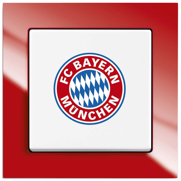 Busch-Jaeger 1012-0-2201 Wechselschalter 2000/6UJ/03 Fanschalter FC Bayern München