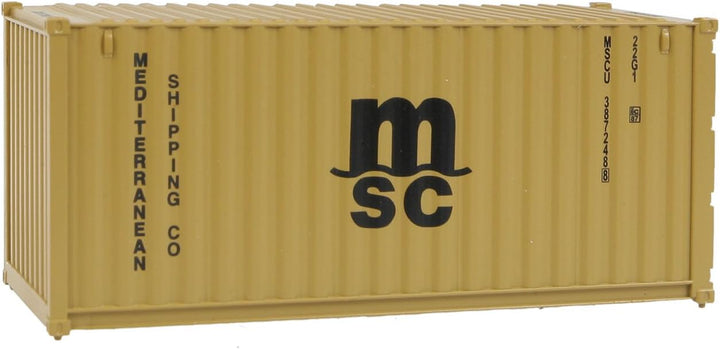 Spur H0 - Container 20 Fuss MSC