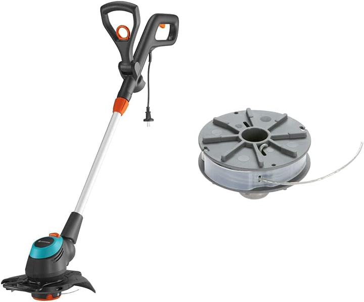 GARDENA Elektro-Trimmer EasyCut 450/25: Rasentrimmer mit verstellbarem Griff, 250 mm Schnittkreis &