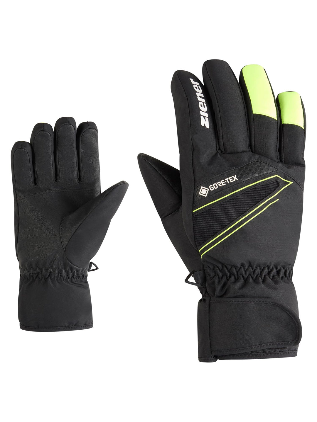 Ziener Herren Gunar Ski-Handschuhe/Wintersport | wasserdicht, atmungsaktiv, warm, Gore-Tex 9 black.p