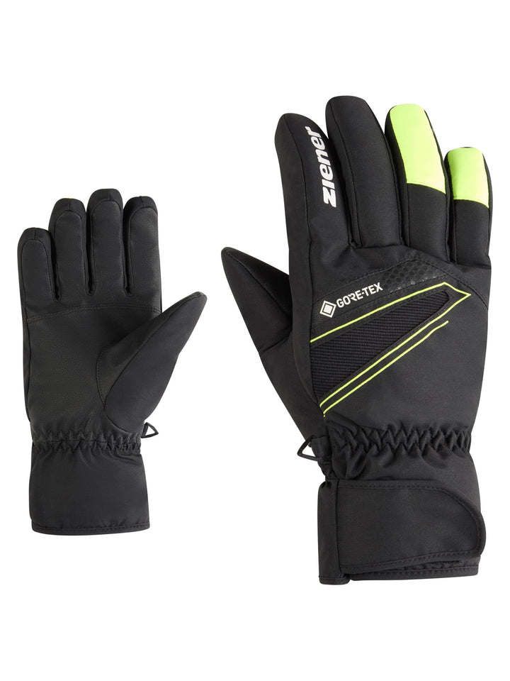 Ziener Herren Gunar Ski-Handschuhe/Wintersport | wasserdicht, atmungsaktiv, warm, Gore-Tex 9 black.p