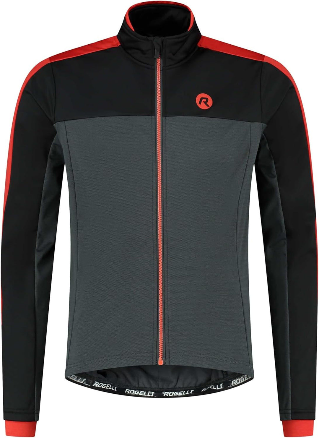 Rogelli Freeze Fahrradjacke Herren Winter - Atmungsaktiv, Wasserabweisend und Winddicht - Radjacke -