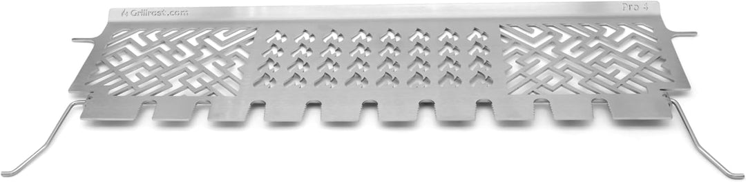 Grillrost.com Das Original Edelstahl Warmhalterost Enders Monroe Pro 4 - Multistation grillt 9 Keule