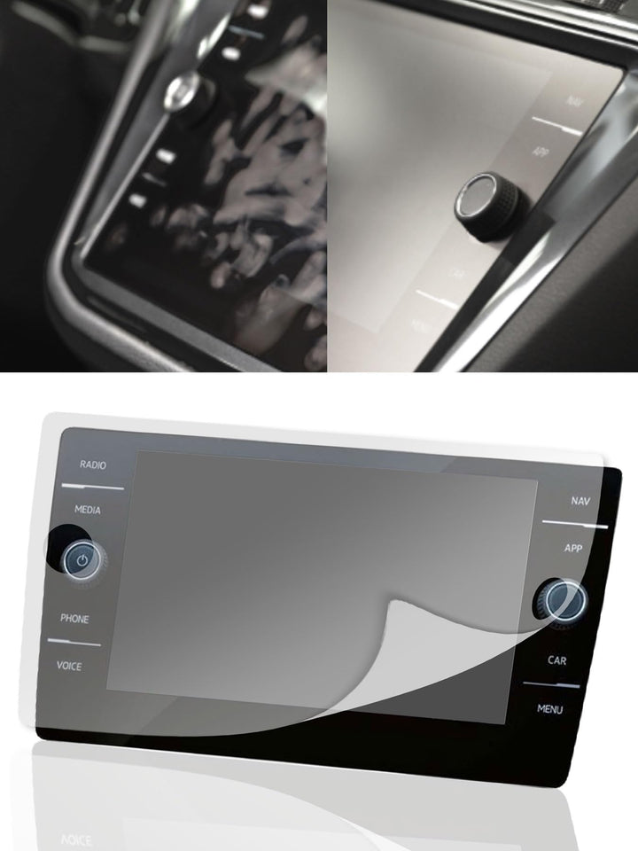 DISSKIN® Displayschutzfolie für Volkswagen Discover Media &amp; Pro Display - selbstheilend durch Wärme,