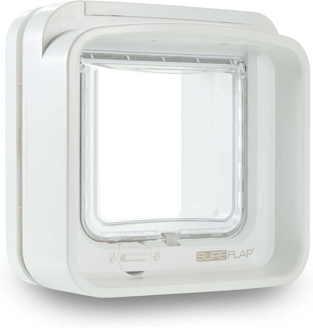 SureFlap DualScan Katzenklappe, weiss 1 Stück (1er Pack)