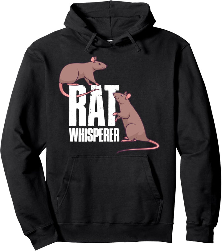Ratten Flüsterer Pullover Hoodie