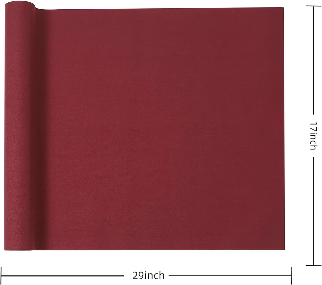 Wooqu Büchertuch, Stoffoberfläche und Papierrückseite, langlebig, stark, 43,2 x 73,7 cm, zum Buchbin