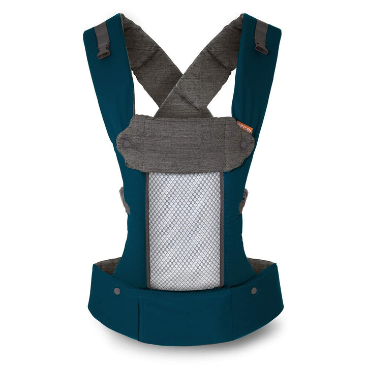 Beco 8 Babytrage Neugeborene ab Geburt bis Kleinkind - Cool Hybrid Baby Trage mit verstellbarem Sitz