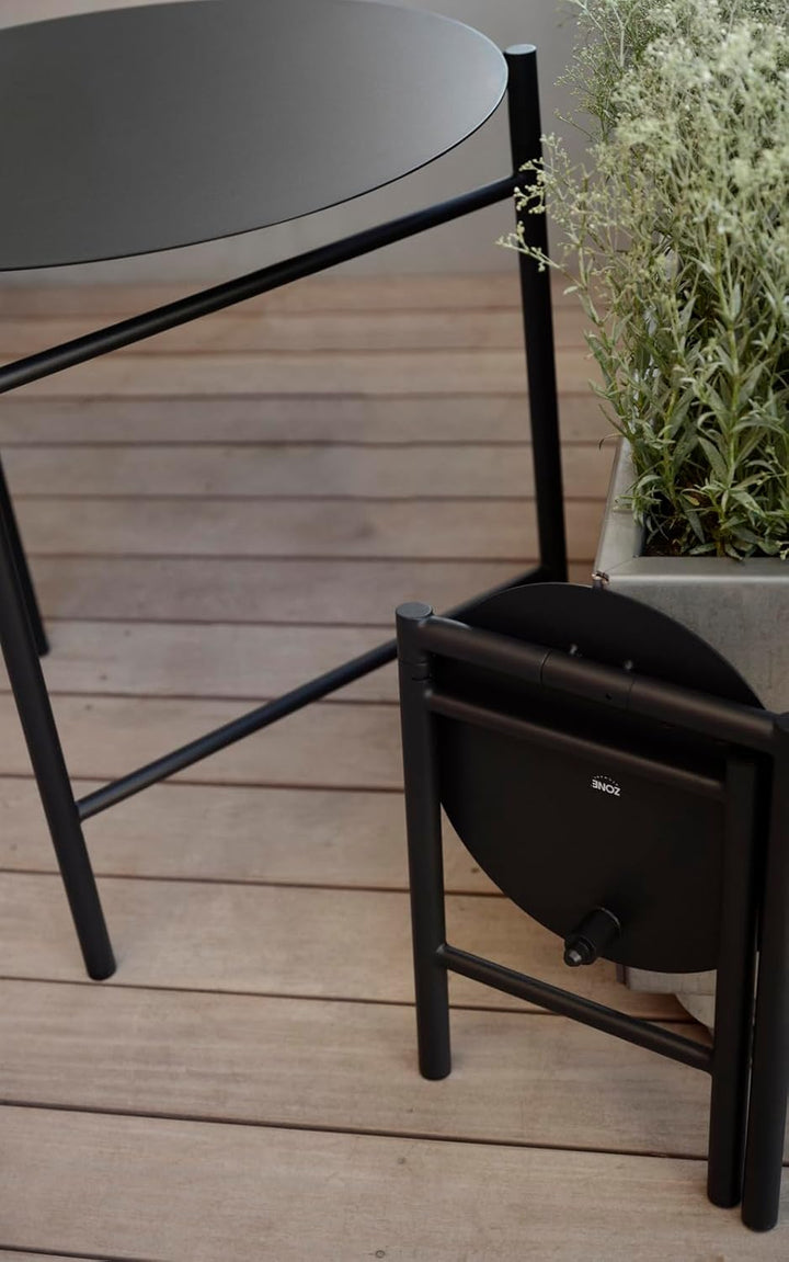 Zone Denmark Disc Stool, Hocker aus Stahl, Kleiner Schemel/Trittschemel für Kinder und Erwachsene, T