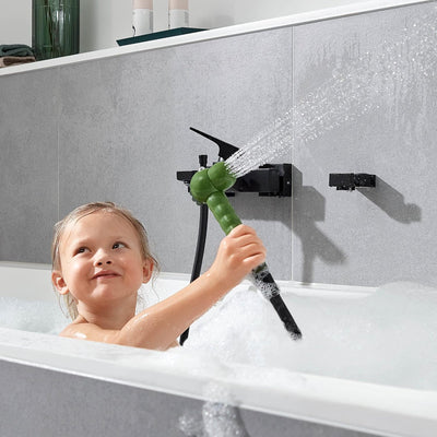 hansgrohe Kinderhandbrause Jocolino, Duschkopf für Kinder, 2 Strahlarten, Taufgeschenke, Geschenke z