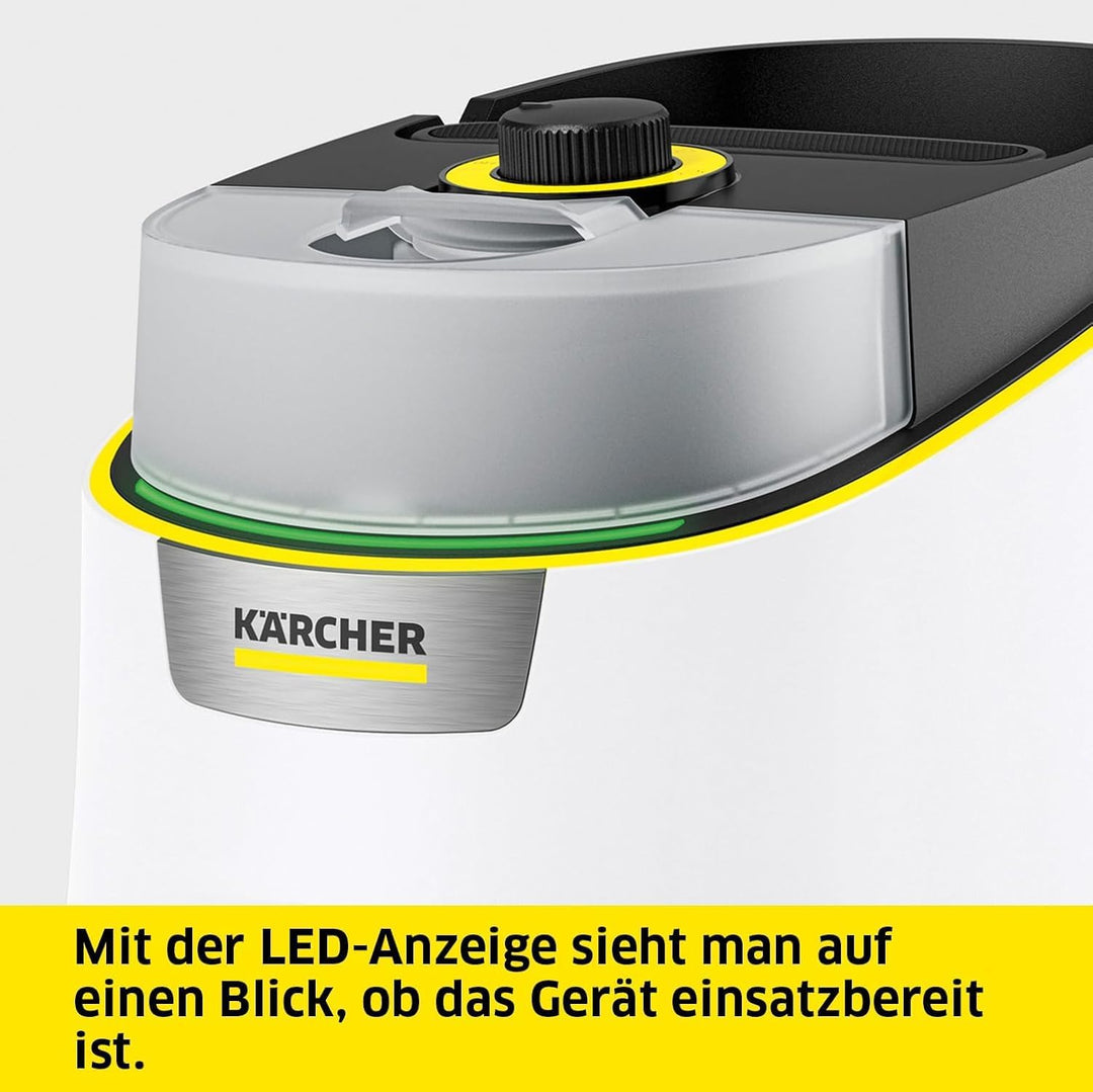 Kärcher Dampfreiniger SC 4 Deluxe Iron, Dampfdruck: 4,0 bar, Aufheizzeit: 3 min., Fläche: ca. 130 m²