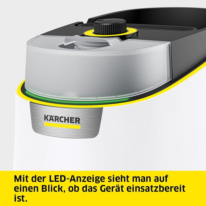 Kärcher Dampfreiniger SC 4 Deluxe Iron, Dampfdruck: 4,0 bar, Aufheizzeit: 3 min., Fläche: ca. 130 m²