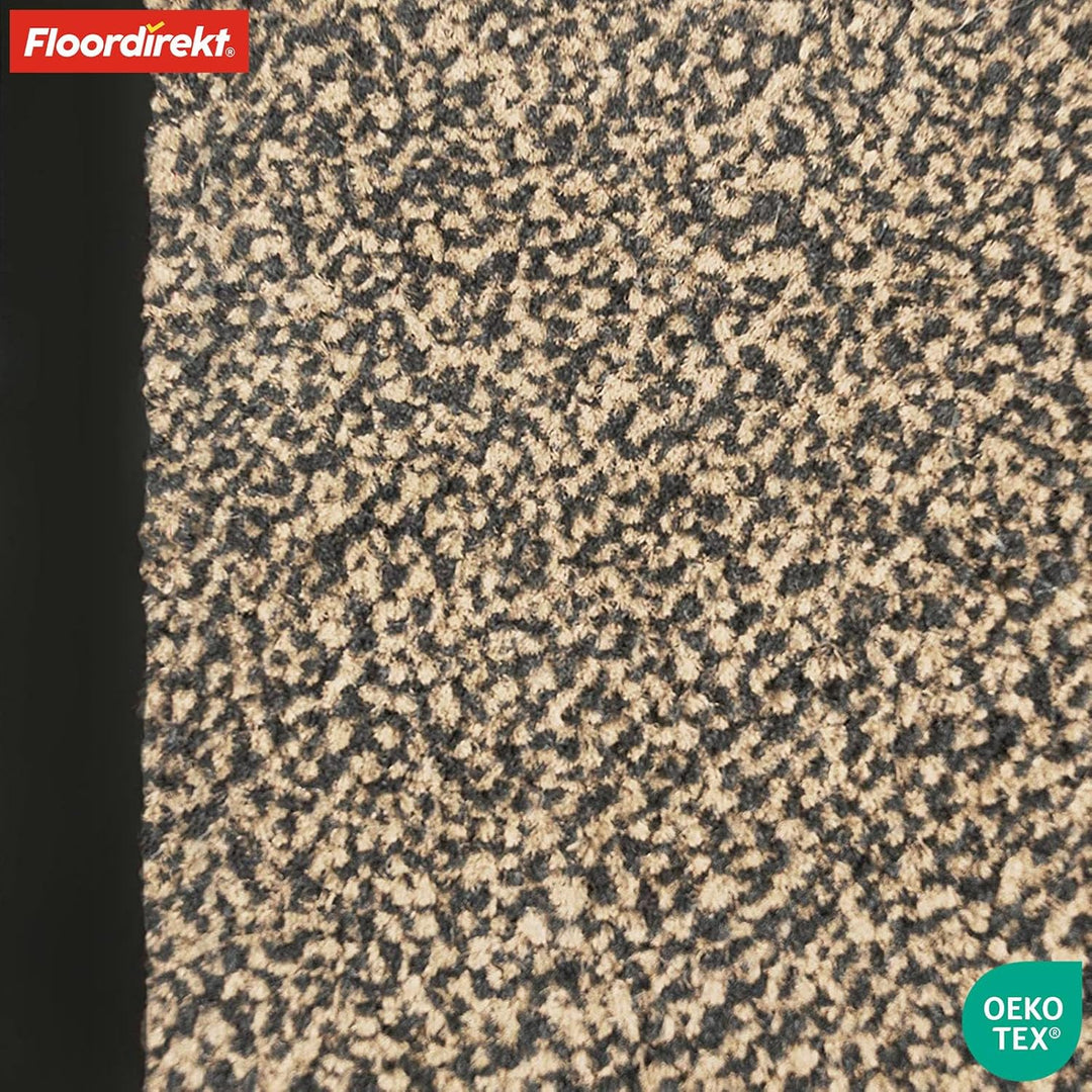 Floordirekt Schmutzfangmatte Rhine - waschbare & leistungsstarke Fussmatte - Sauberlaufmatte mit Rut