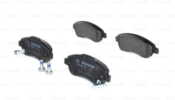 Bosch BP1287 Bremsbeläge - Vorderachse - ECE-R90 Zertifizierung - vier Bremsbeläge pro Set