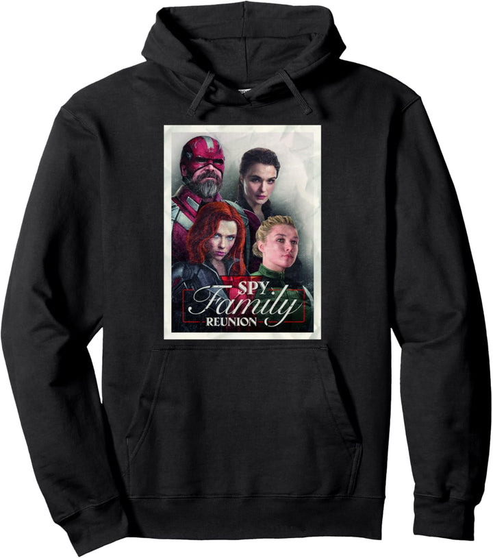 Marvel Black Widow Spy Family Reunion Pullover Hoodie