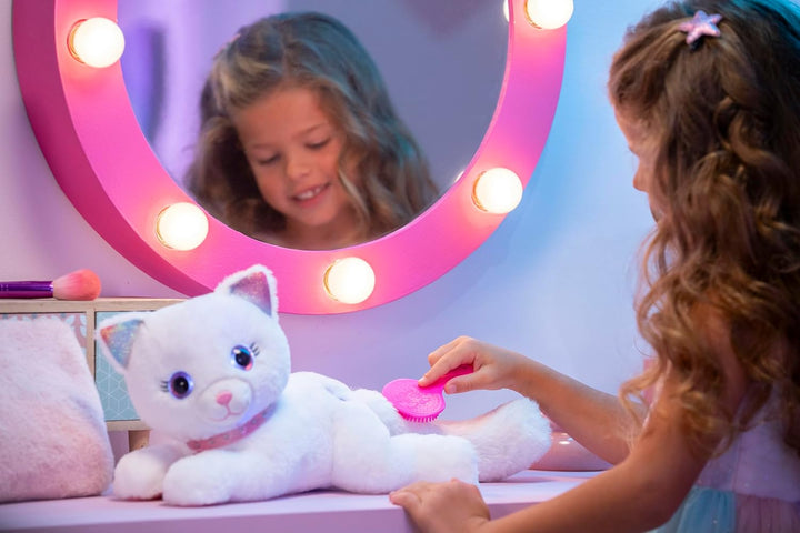 GIPSY Toys – Cuty Bella Fashionista – Interaktives Plüschtier Katze Cuty Bella Fashionista – ganz we