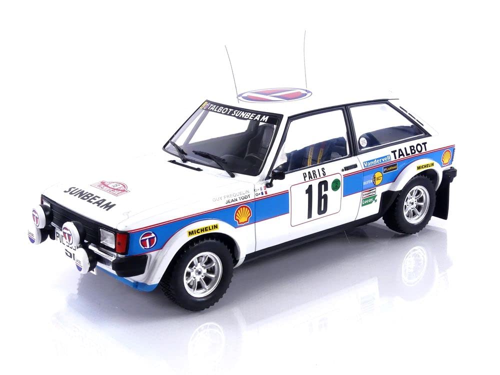 Ixo 18RMC095A Miniaturauto aus der Kollektion, Weiss/Blau