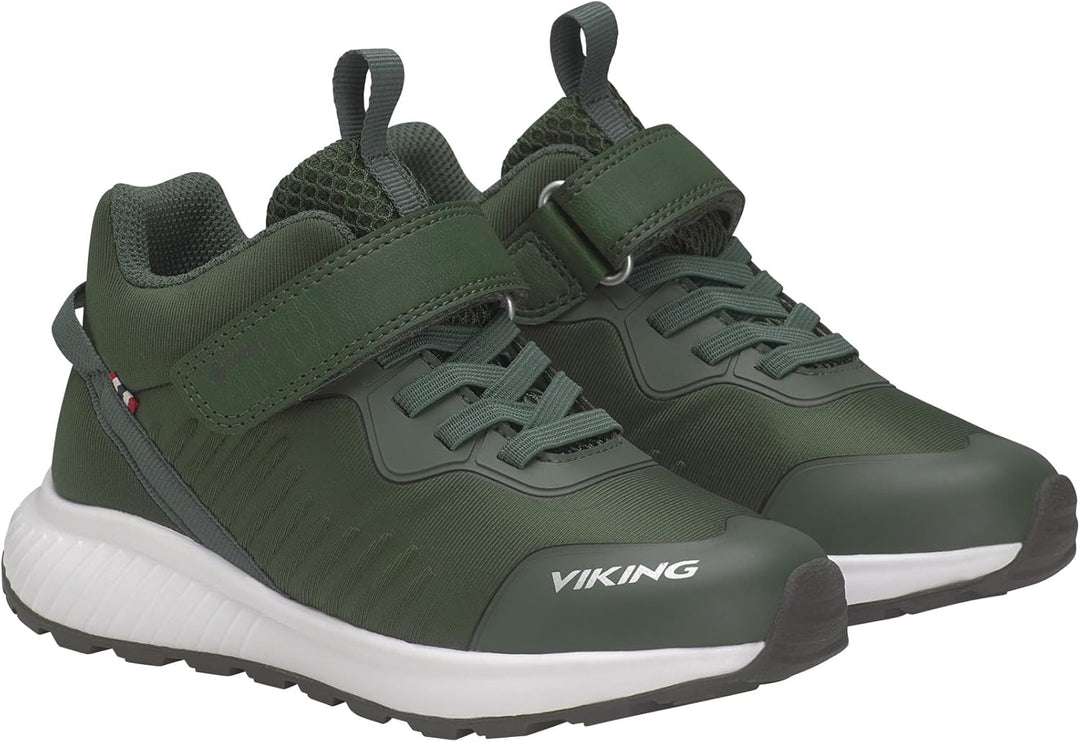Viking Unisex Kinder Aery Tau Mid GtxRain Shoe 30 EU Moss Green, 30 EU Moss Green