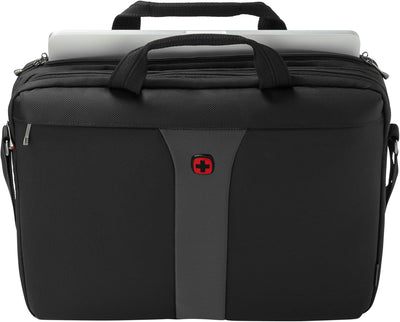 WENGER Legacy 17 Laptop-Tasche zum Umhängen, Notebook bis 17 Zoll, Aktentasche, Organizer, 12 l, Dam